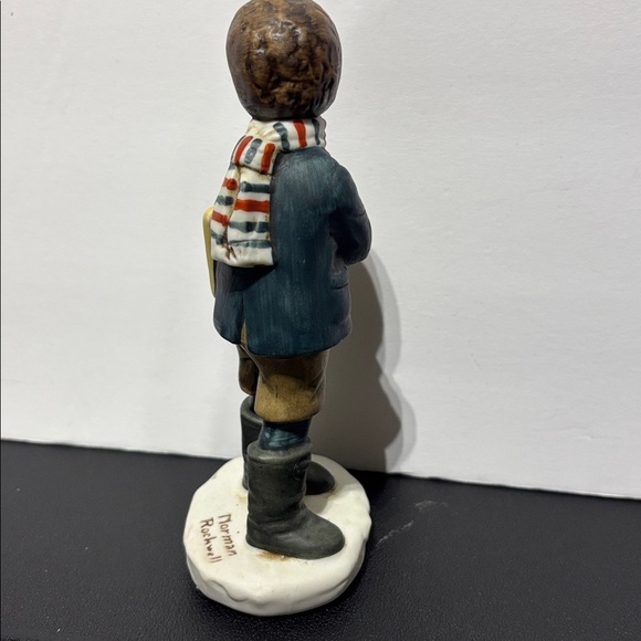 Dave Grossman Saturday Evening Post Sculpture,Norman Rockwell,Back to School 73’ - Picture 5 of 10